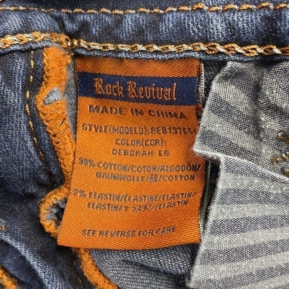Rock Revival Deborah Easy Boot Jeans Size 28 - Picture 12 of 15